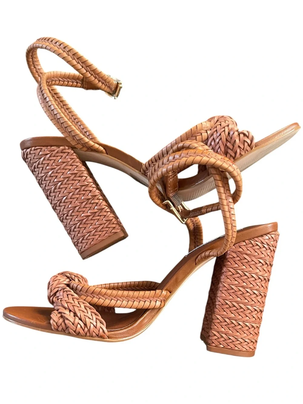 Steve Madden Malou Block Heel Sandal  in Congaic Summer Vacation Date Beach 9